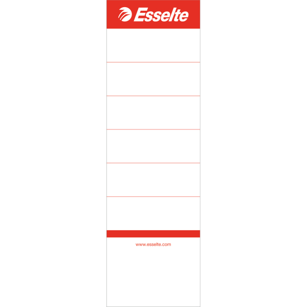 ESSELTE RUGETIKET ZELFKLEVEND 7CM P10