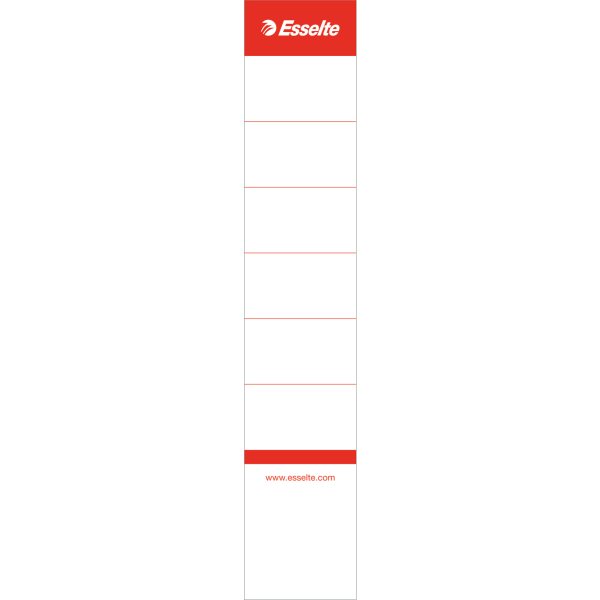 ESSELTE RUGETIKET ZELFKLEVEND 4CM P10