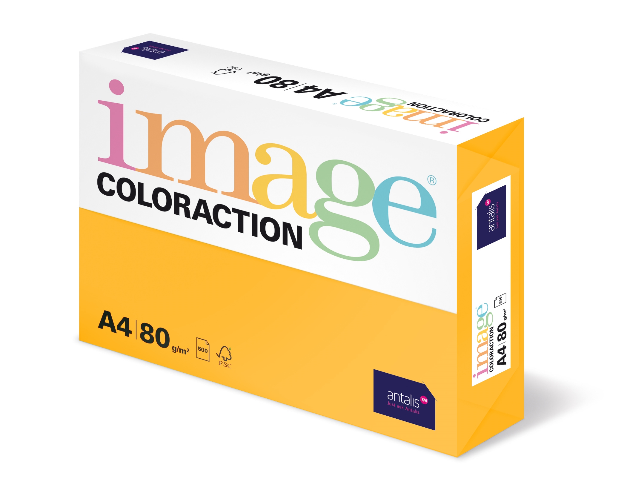 COLORACTION A4 80G ACAPUL 500V