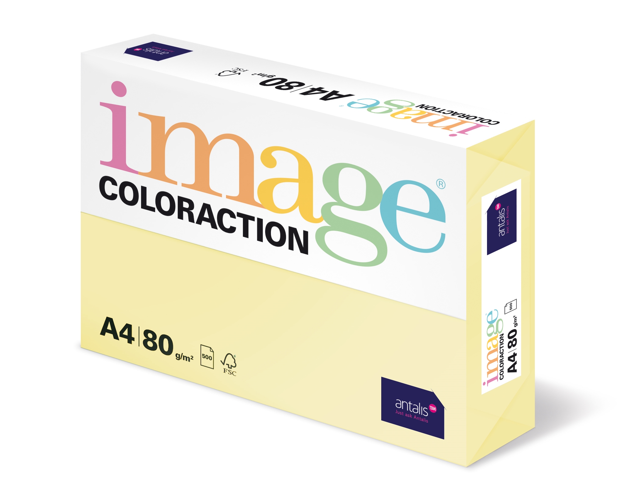 COLORACTION A4 80G ATOLL 500V