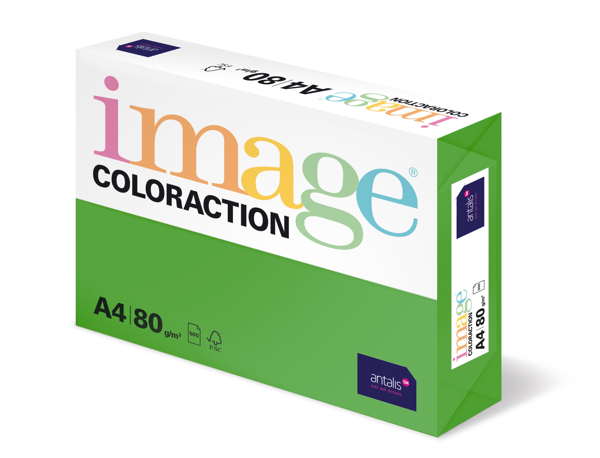COLORACTION A4 80G DUBLIN 500V