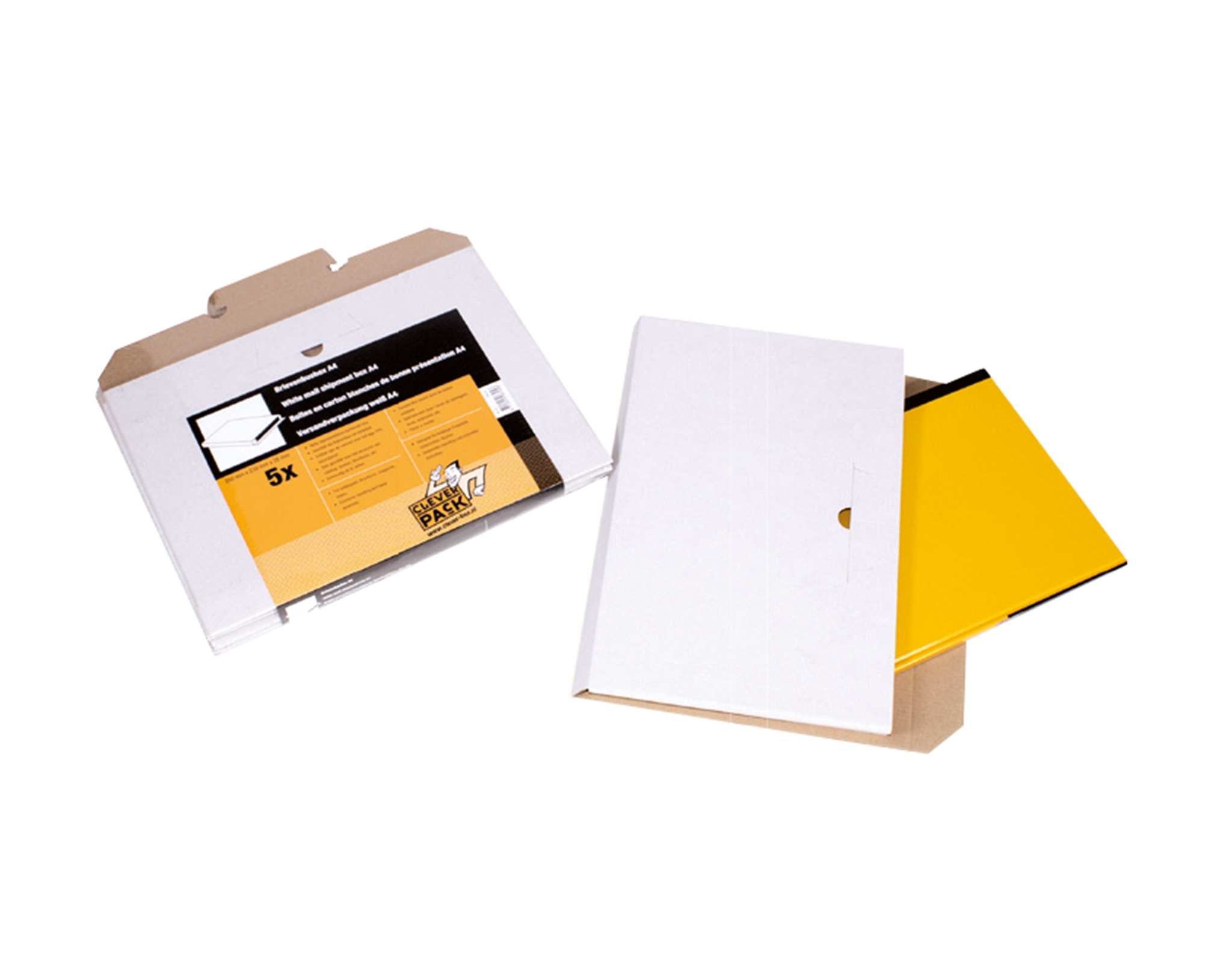 CLEVERPACK BRIEVENBUSBOX A4 35X23X2.6 1st