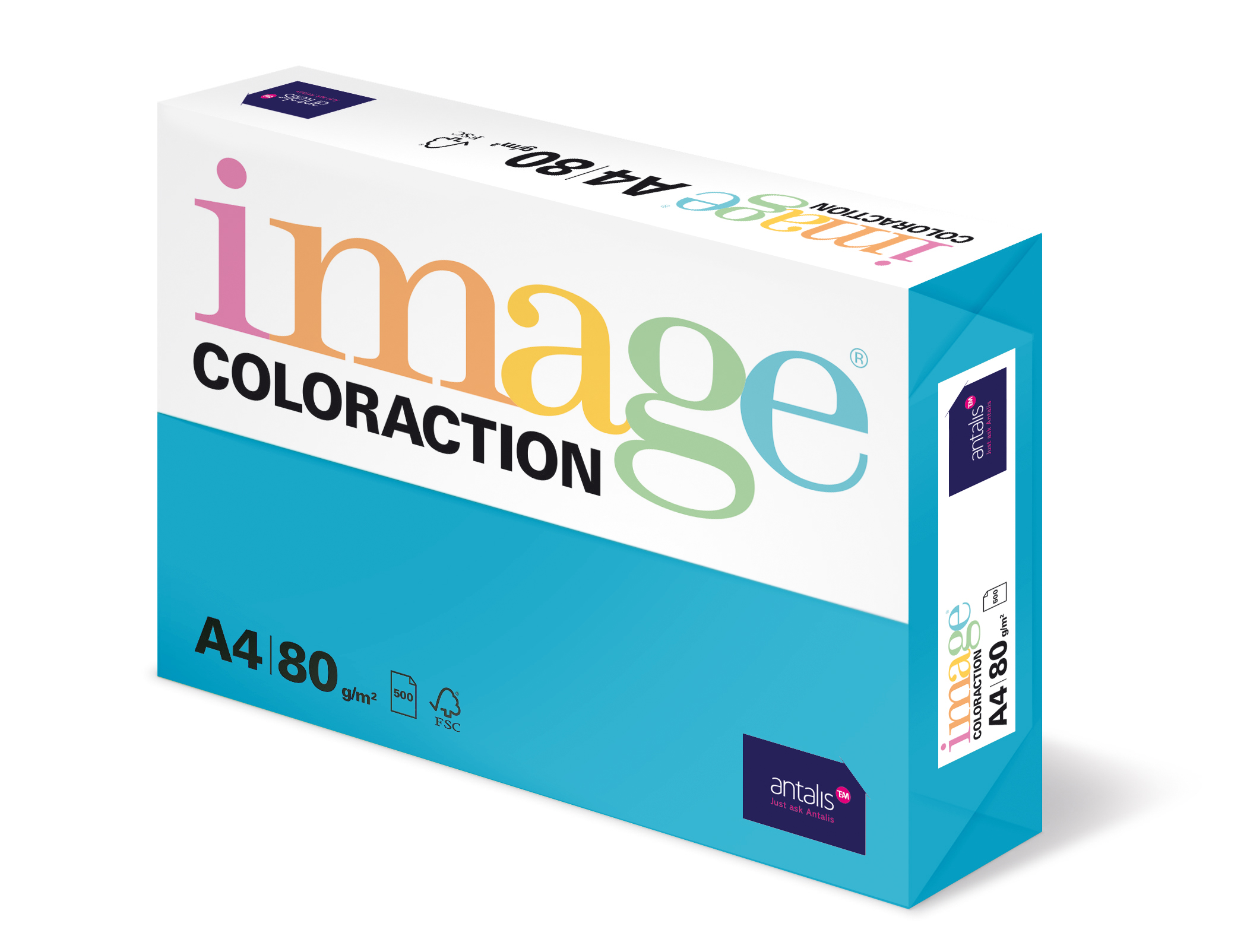 COLORACTION A4 80G LISBON 500V