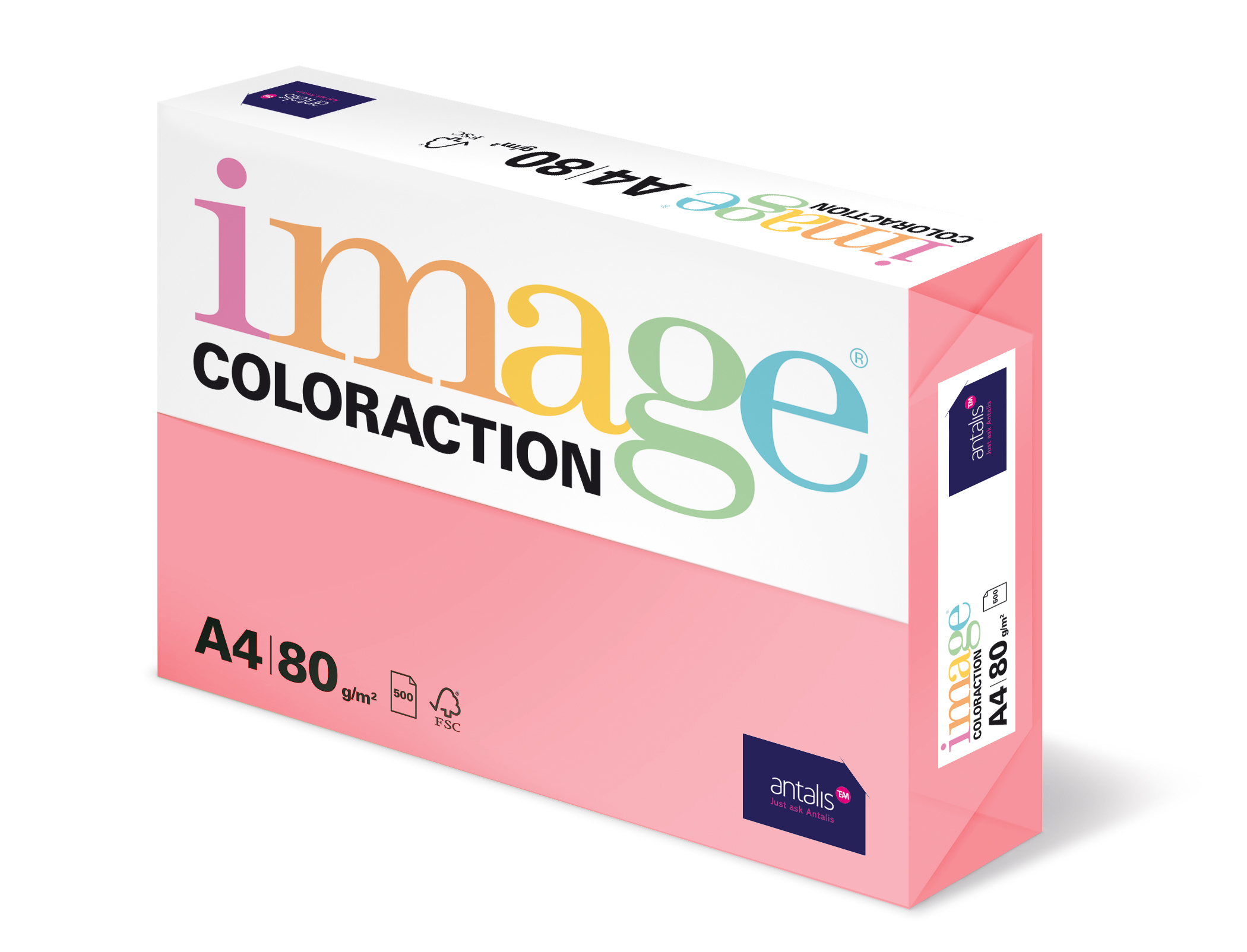 COLORACTION A4 80G MALIBU 500V