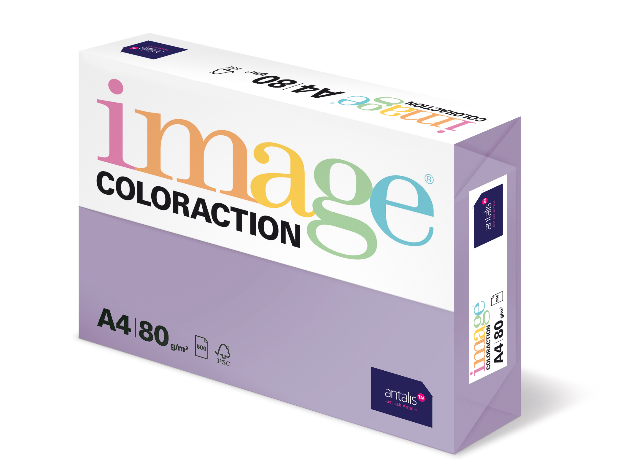 COLORACTION A4 80G TUNDRA 500V