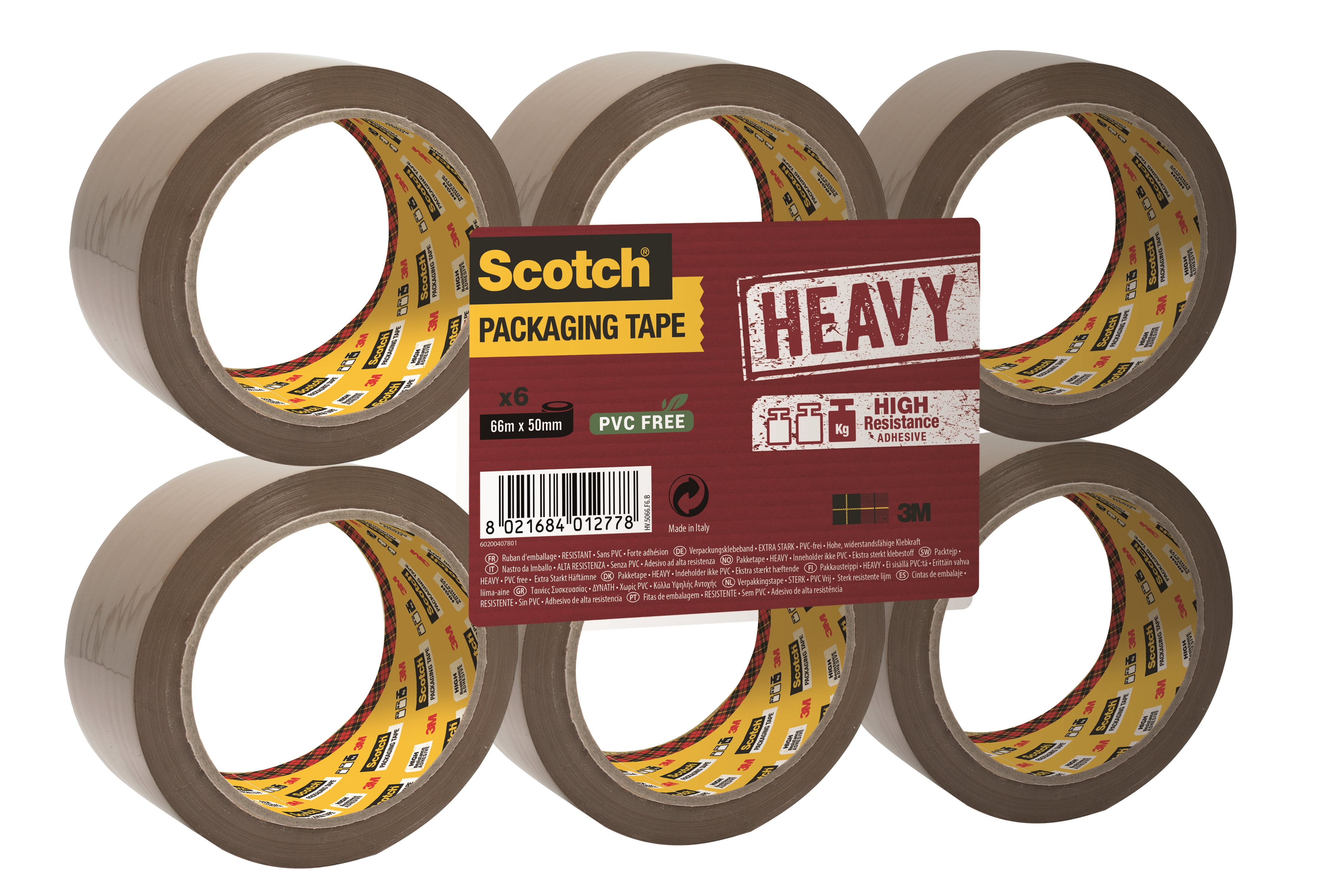 SCOTCH TAPE 5066 FB BRU ACRYL HEAVY TAPE 6st