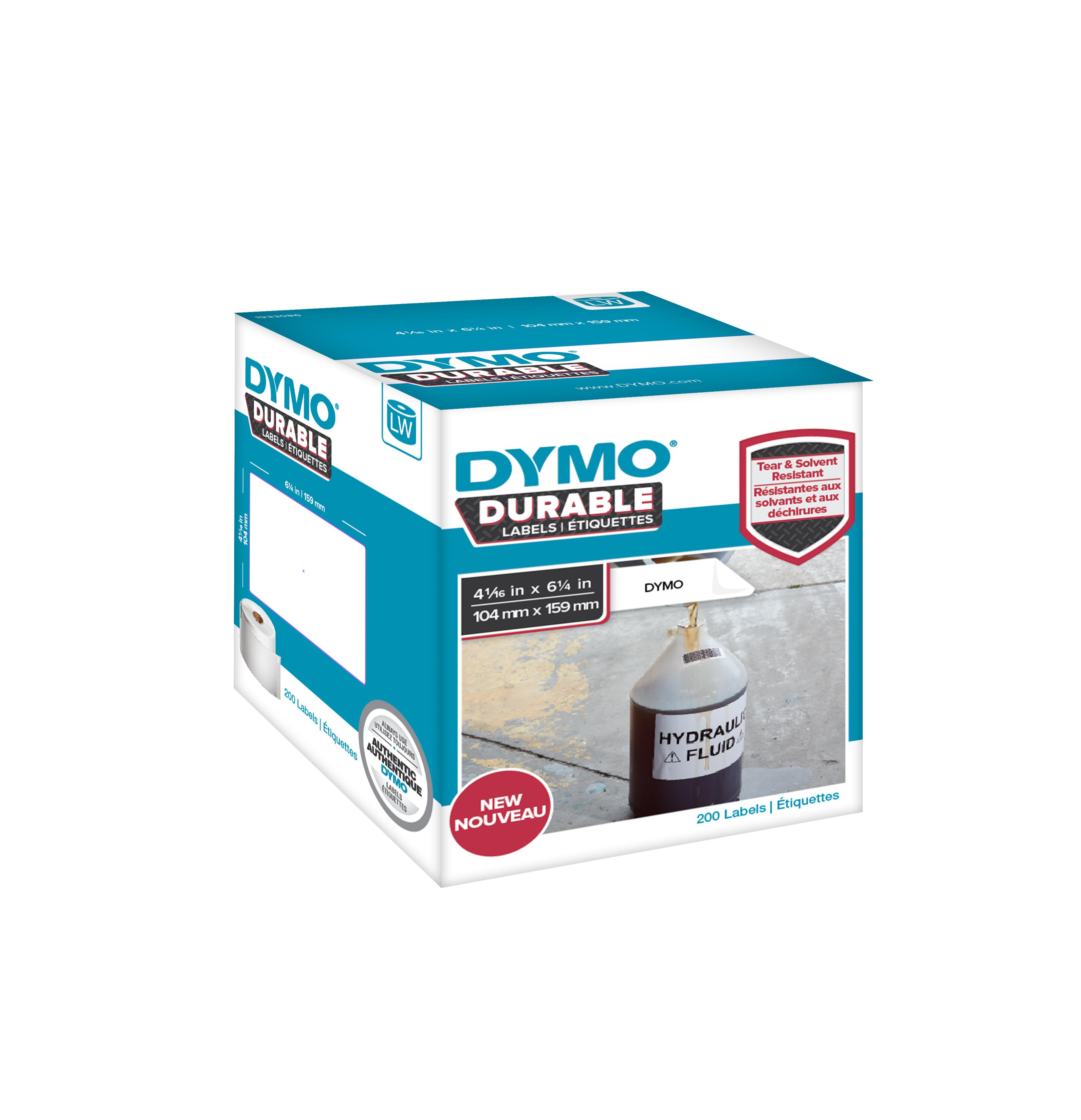 DYMO DURABLE LW ETIKET 104X159MM 200X