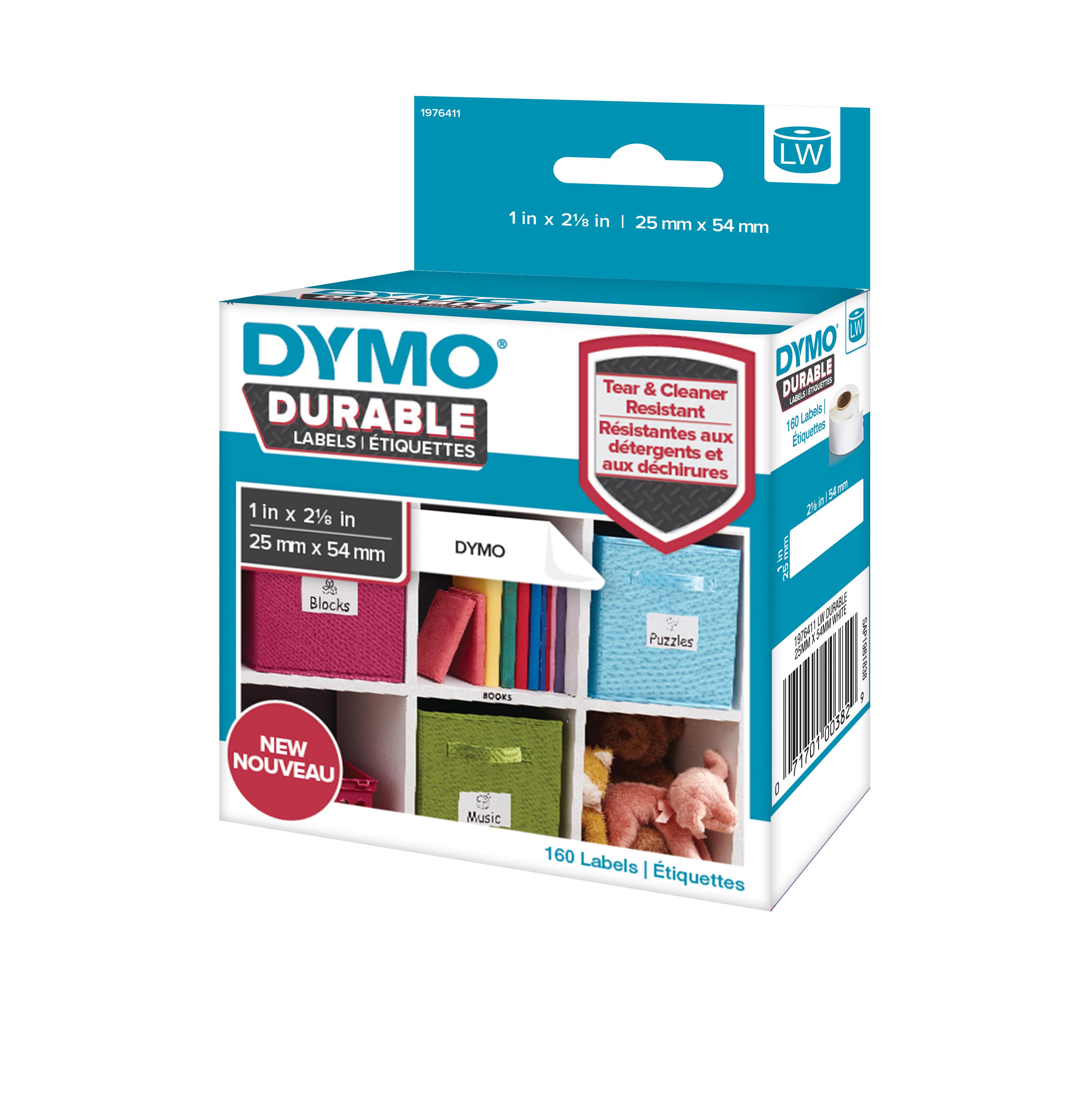DYMO DURABLE LW ETIKET 25X54MM 160ST