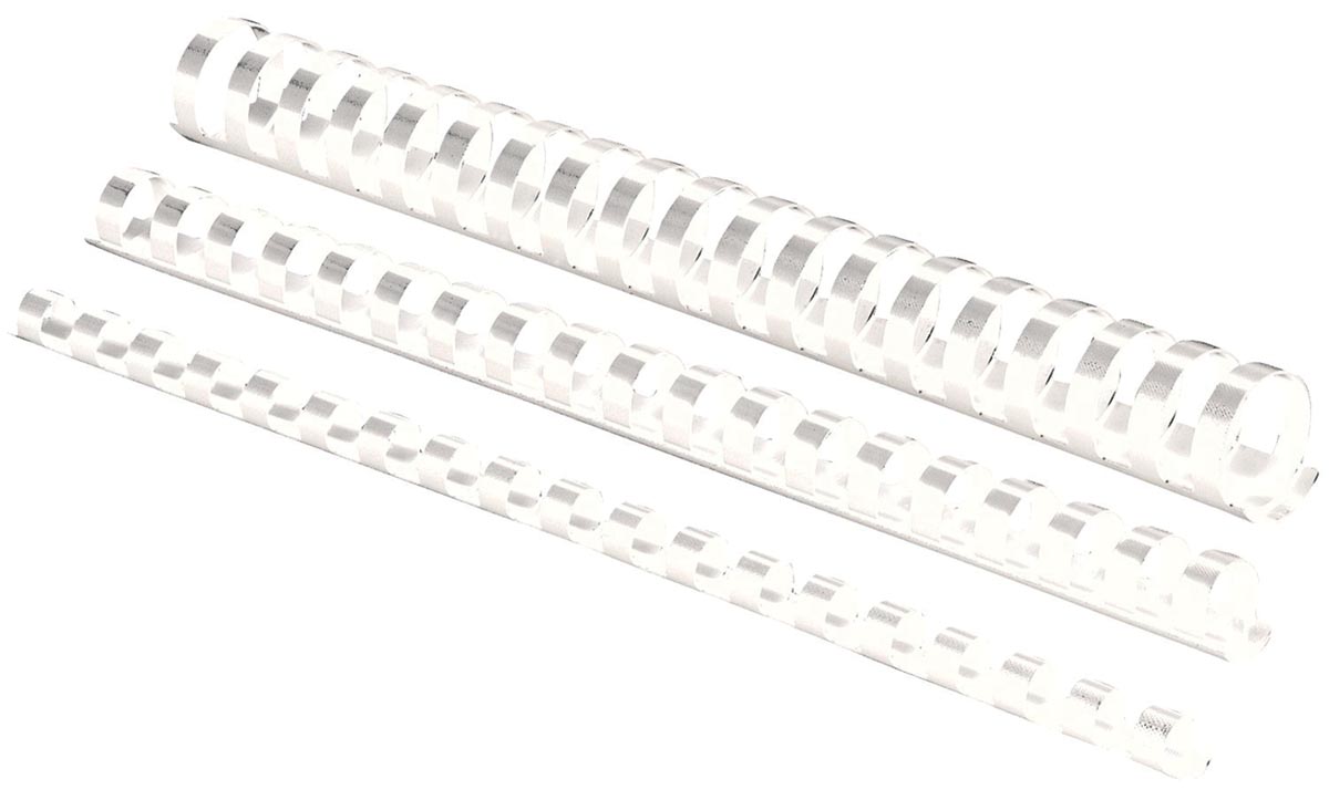 FELLOWES BINDRUG 6MM WIT 100X