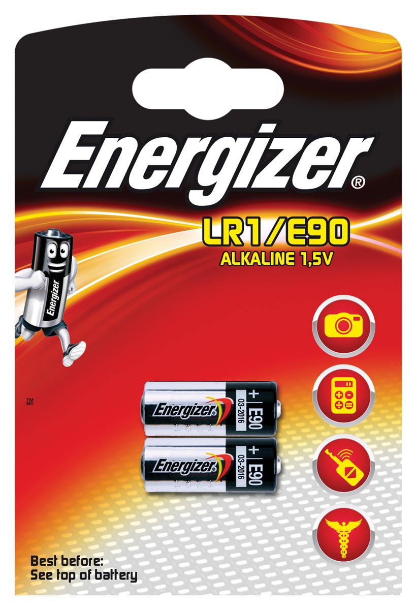 BATTERIJ ALKALINE E90/LR1 BLS2