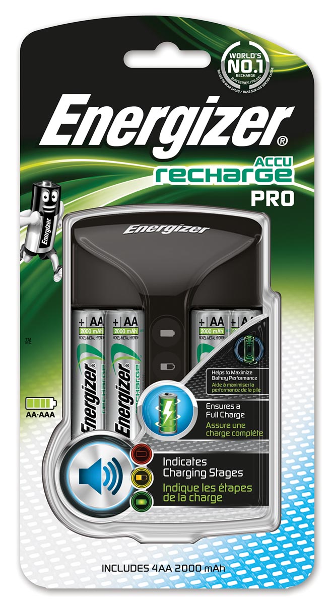 ENERGIZER PRO CHARG INCL 4XAA