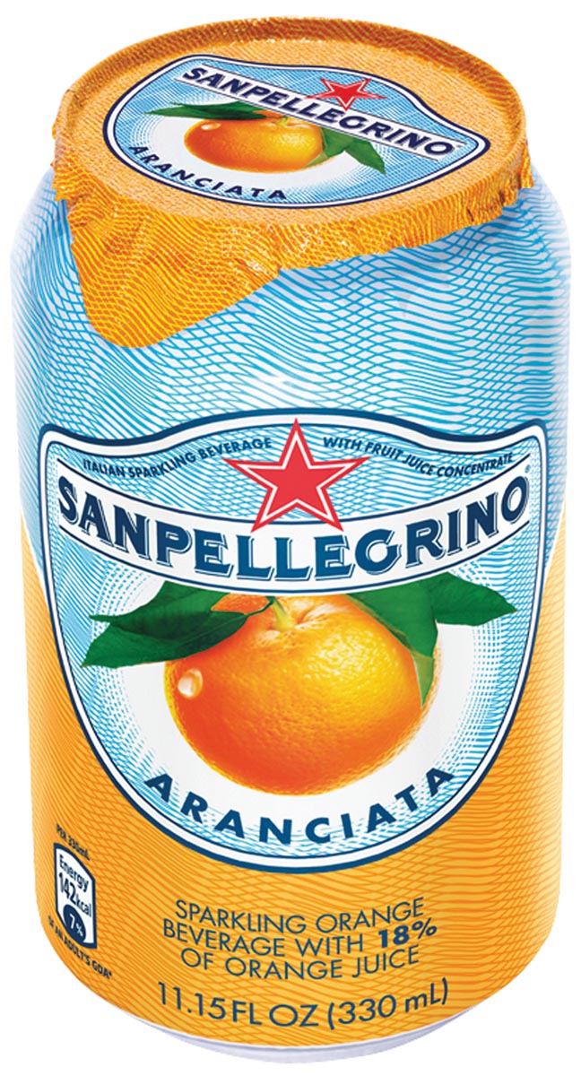 SAN PELLEGRINO ARANCIATA BLIK 33CL P6