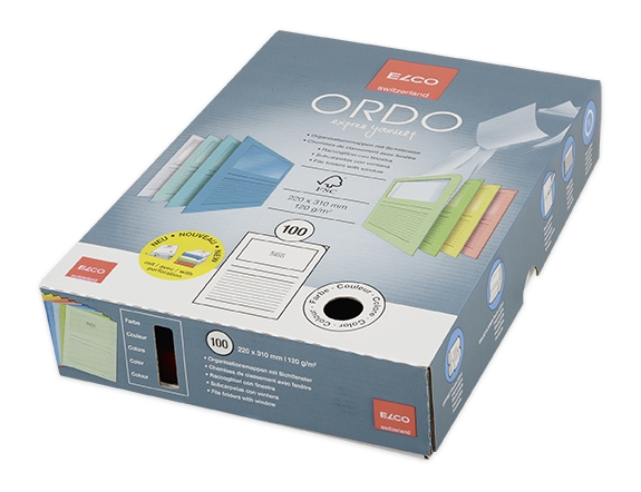 ELCO L-MAP+VENSTER DOOS 100 ASSORTIMENT onbedrukt