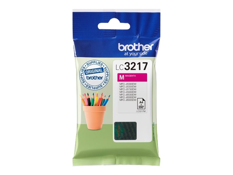 BROTHER LC-3217M Inkt Magenta (550 pagina s)