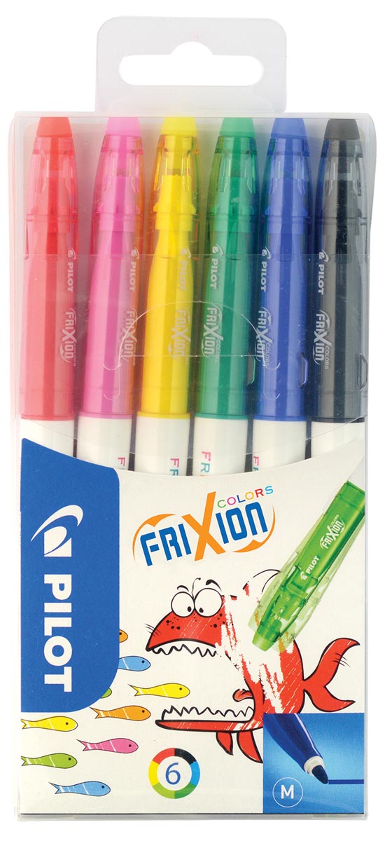 FRIXION COLORS ASS ETUI 6X
