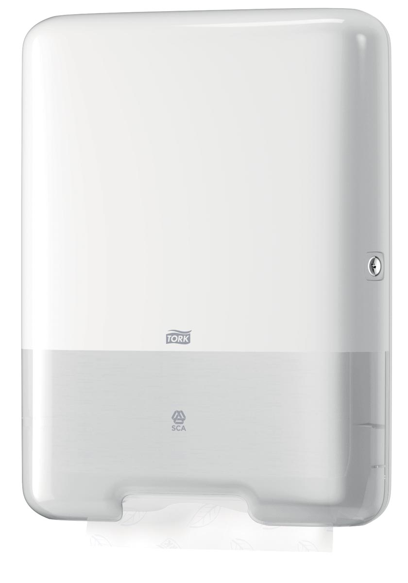 TORK H3 HANDDOEKDISPENSER ZZ & C-VOUW WIT