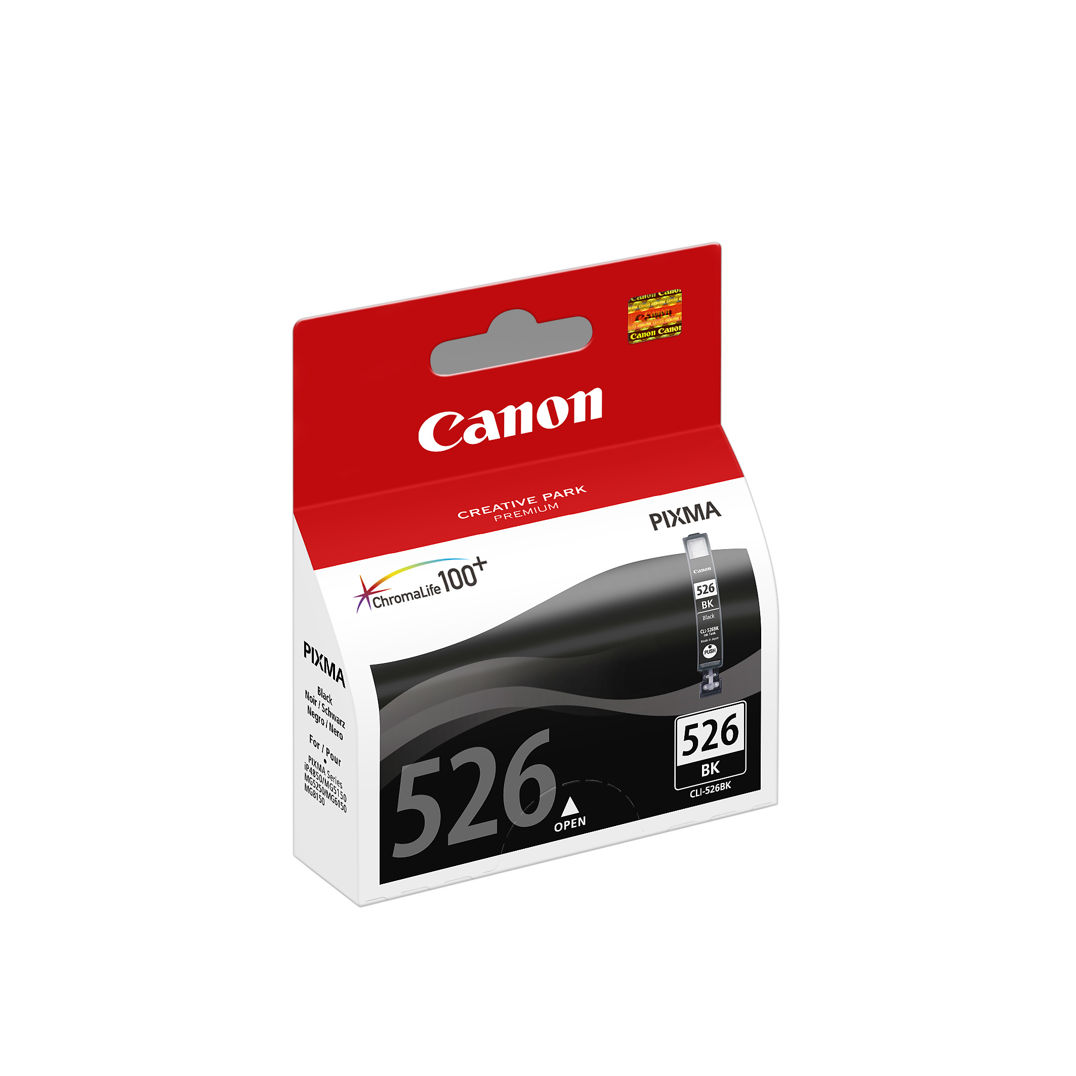 CANON CLI-526B inktcartridge zwart standard capacity 9ml 1-p