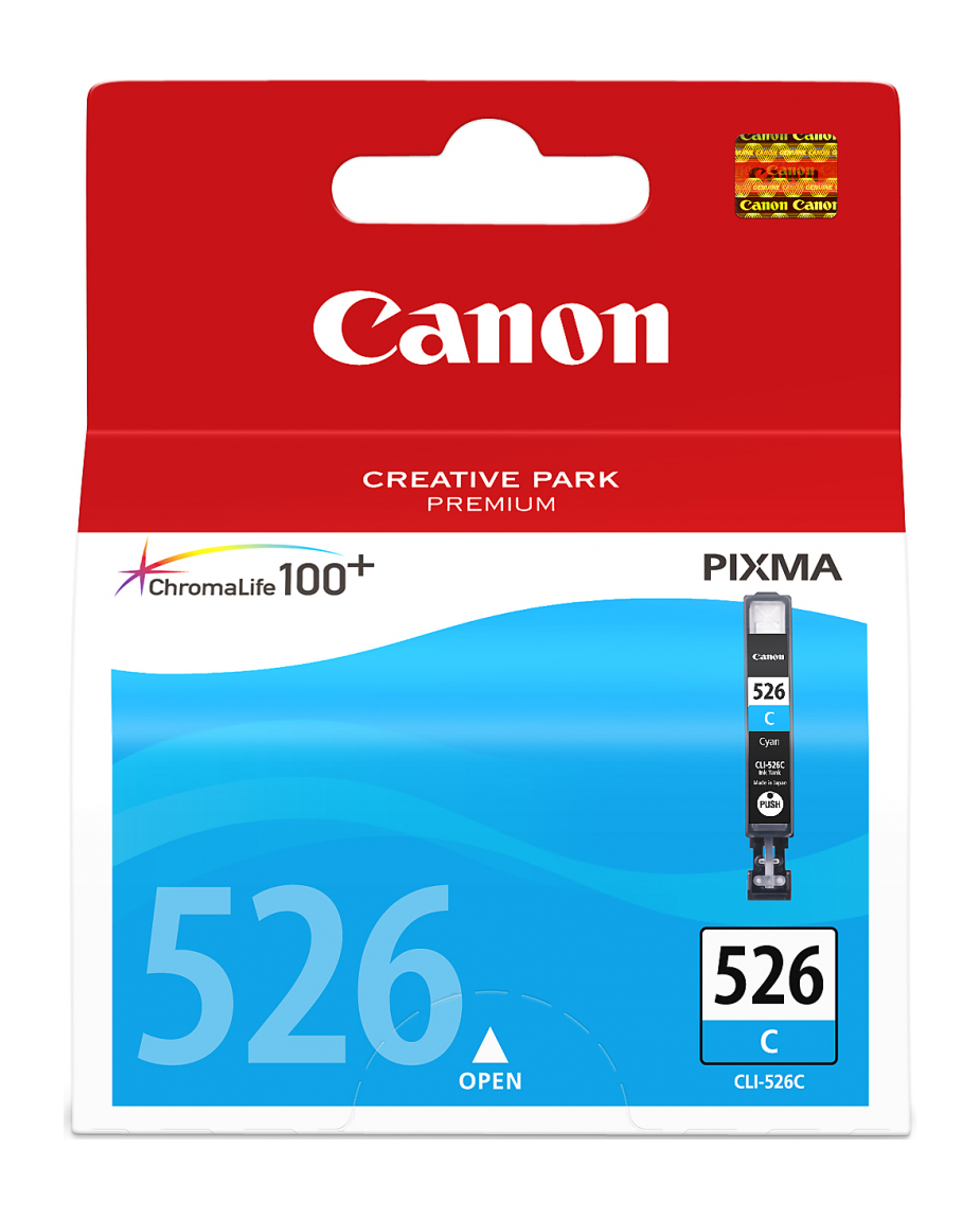 CANON CLI-526C inktcartridge cyaan standard capacity 9ml 530