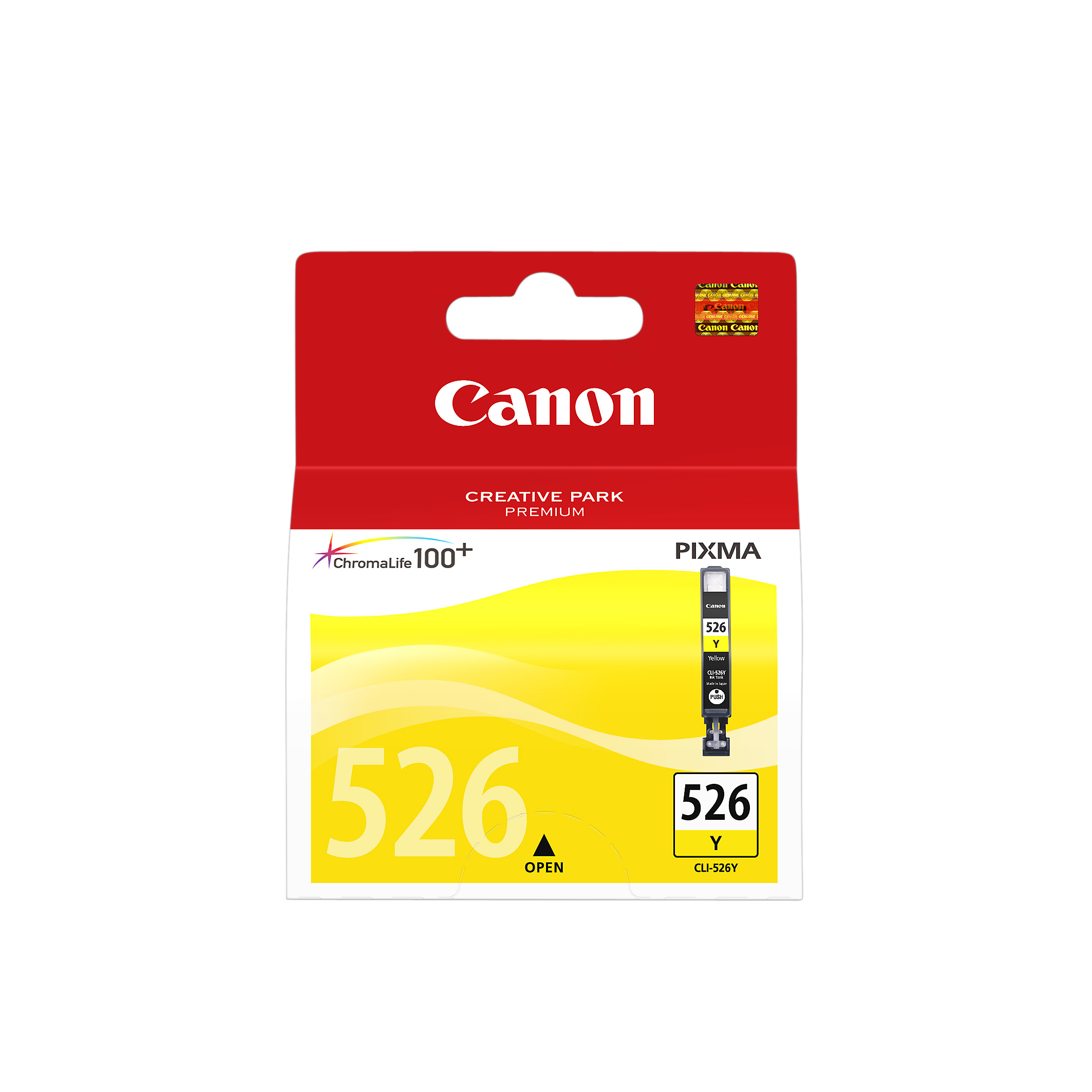 CANON CLI-526Y inktcartridge geel standard capacity 9ml 525