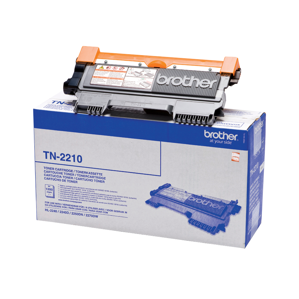 BROTHER Toner TN2210 Black - Circa 1.200 paginas A4 - for HL