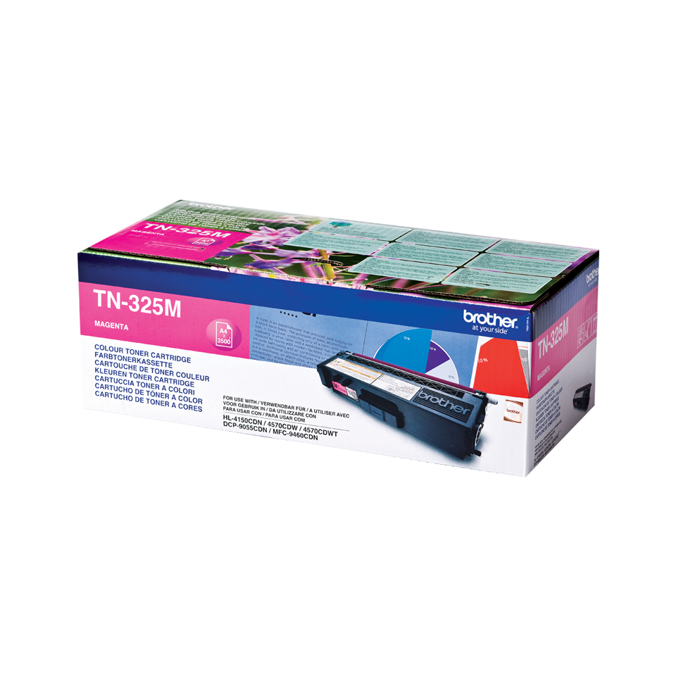 BROTHER TN-325 tonercartridge magenta standard capacity 3.50