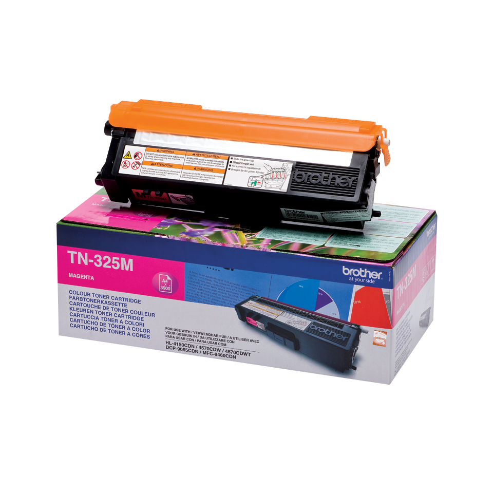 BROTHER TN-325 tonercartridge magenta standard capacity 3.50
