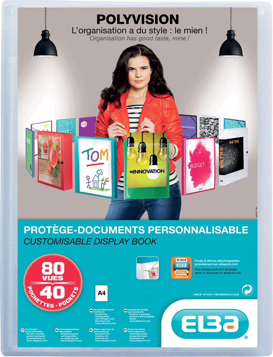 SHOWALBUM POLYVISION 40P TRANS