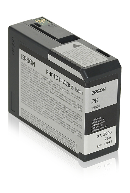 EPSON T5801 inktcartridge foto zwart standard capacity 80ml