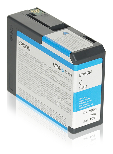 EPSON T5802 inktcartridge foto cyaan standard capacity 80ml
