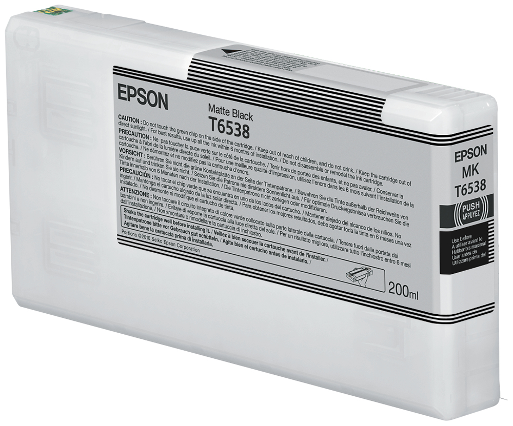 EPSON T6538 inktcartridge matzwart standard capacity 200ml