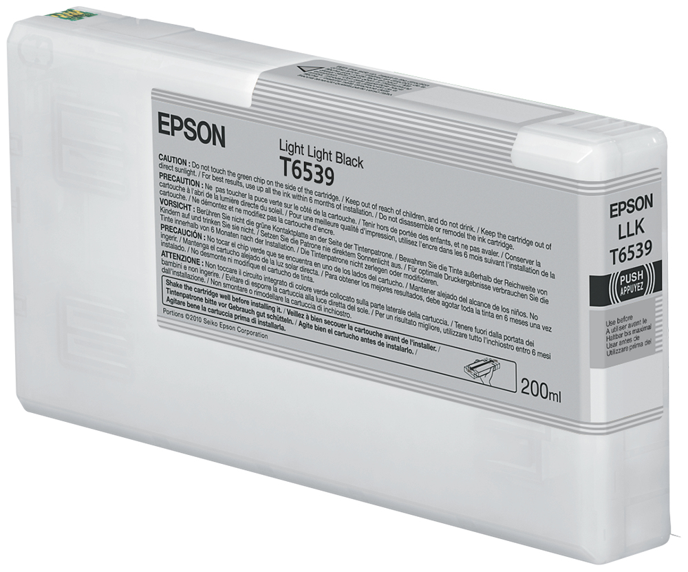 EPSON T6539 inktcartridge licht zwart standard capacity 200m