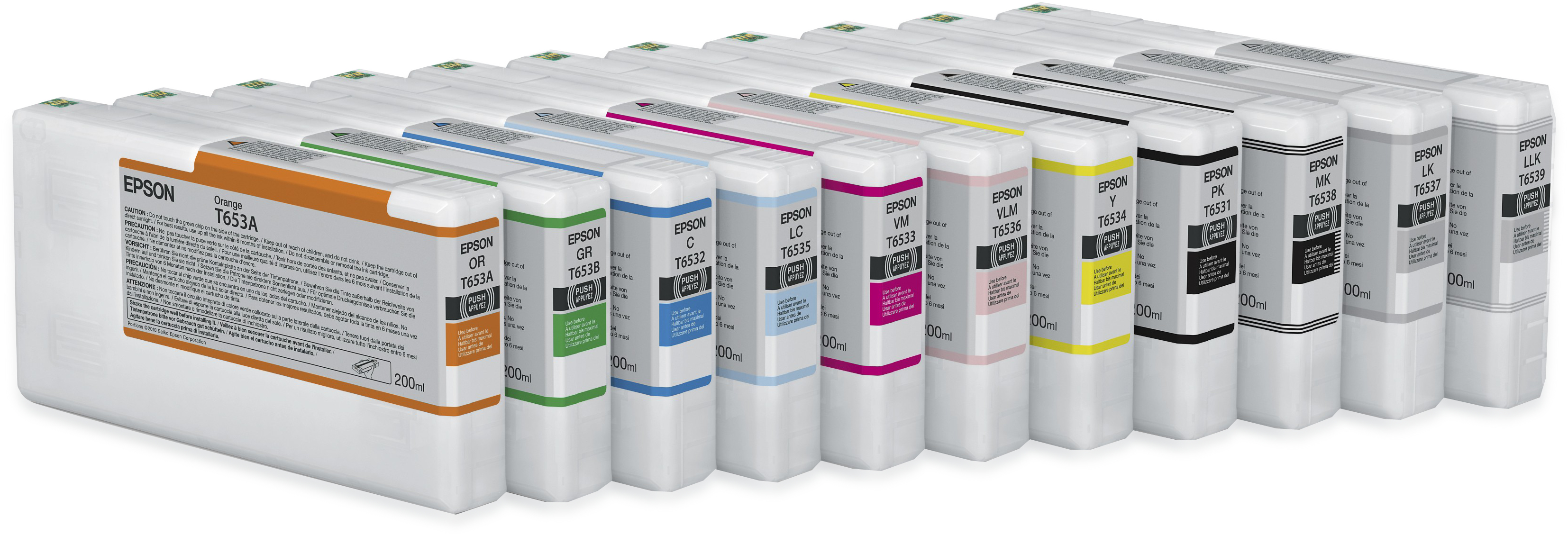EPSON T653B inktcartridge groen standard capacity 200ml
