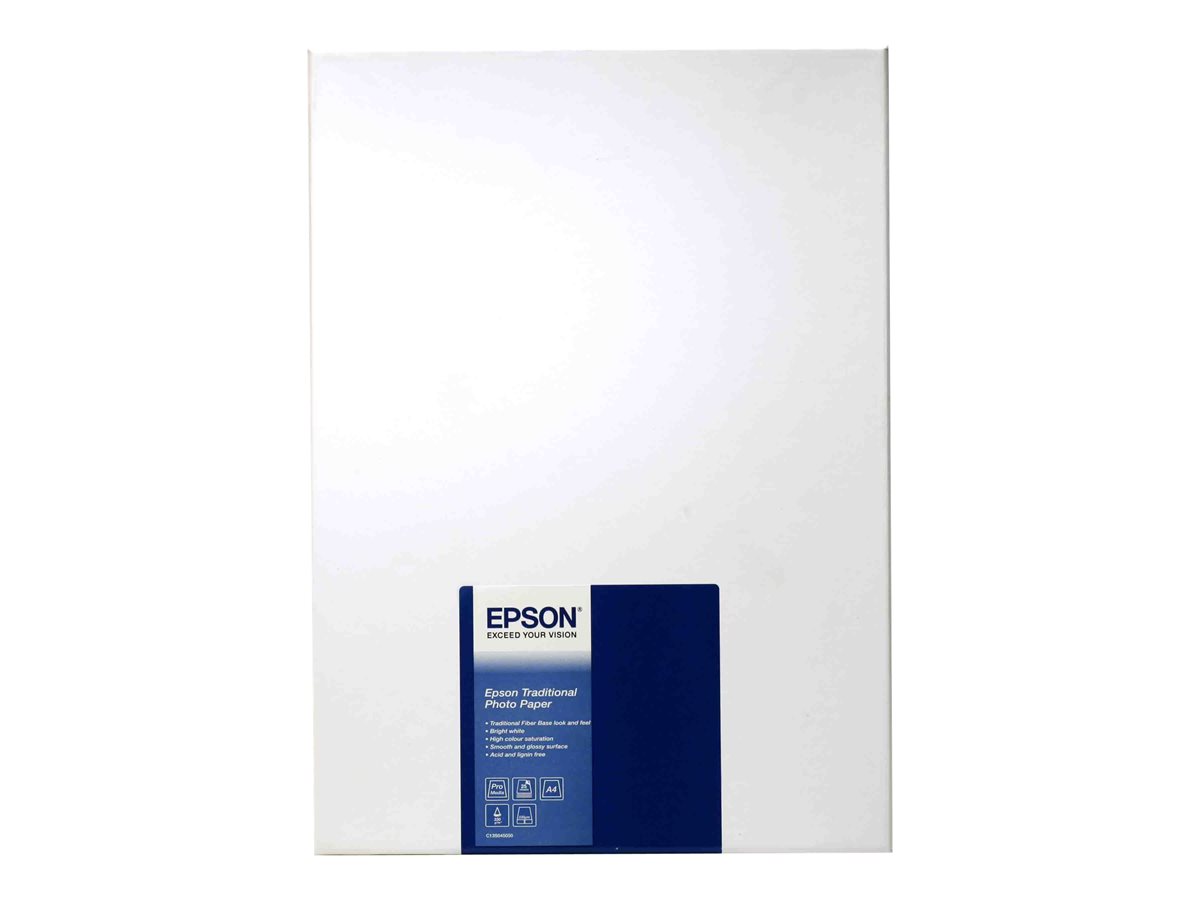 EPSON S045050 Traditional photo paper inktjet 330g/m2 A4 25