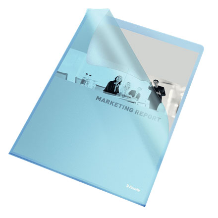 ESSELTE L-MAP PP GENERFD BLAUW 100