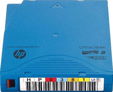 HPE LTO 5 RW custom labelled data cartridge 20-pack RIFD