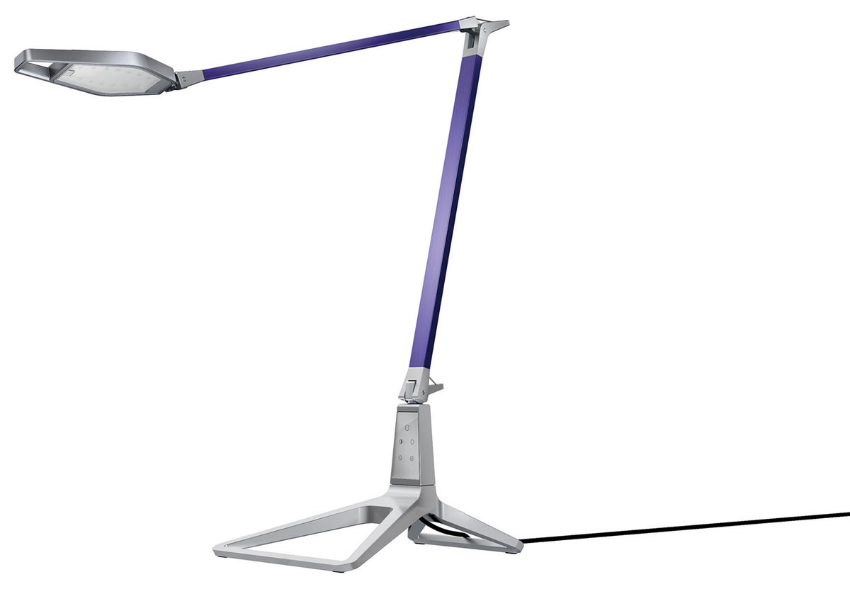 LEITZ BUREAULAMP STYLE BLAUW