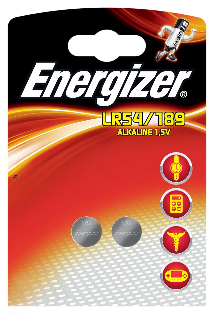 BATT ENERGIZ LR54/189 ALK FSB2