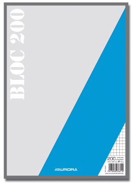 KLADBLOK 200VEL 5X5 A4