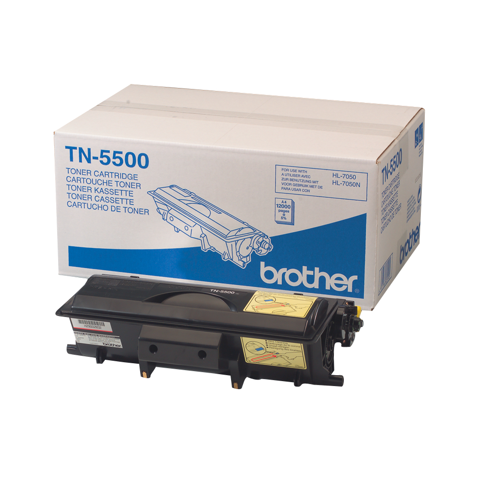 BROTHER TN-5500 tonercartridge zwart standard capacity 12.00