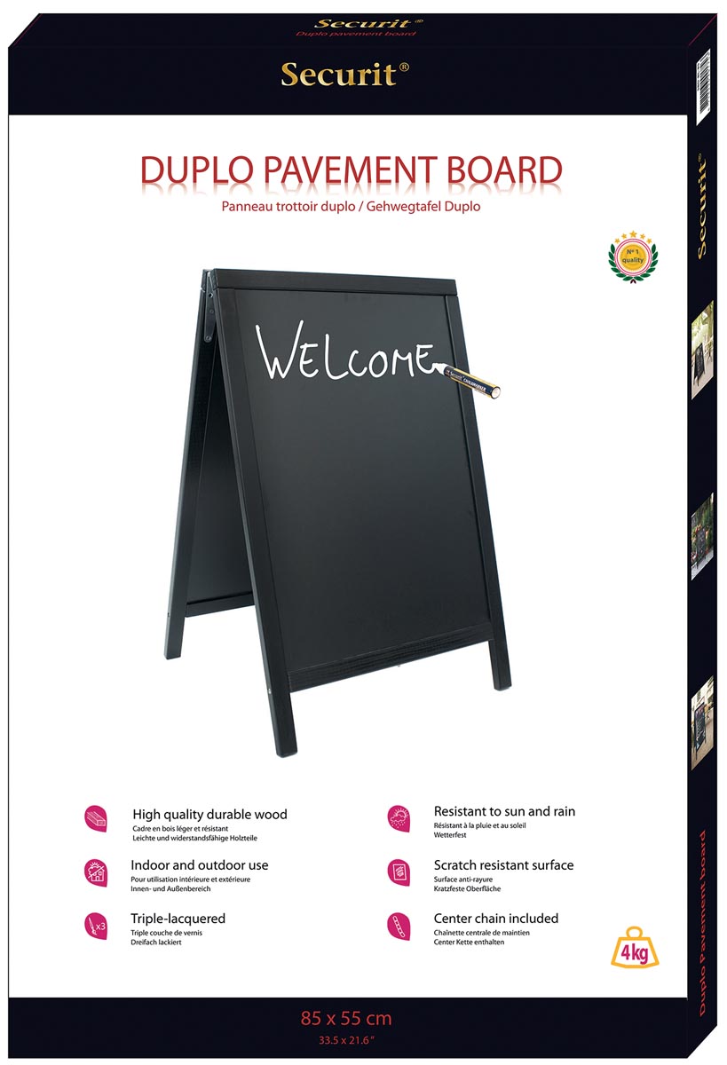 STOEPBORD SANDWICH 70X120 ZW                                