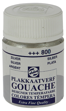 PLAKKAATVERF 16ML ZILVER