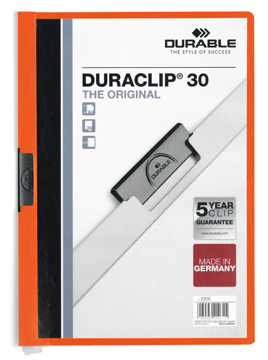 KLEMMAP DURACLIP 30 ORANJE