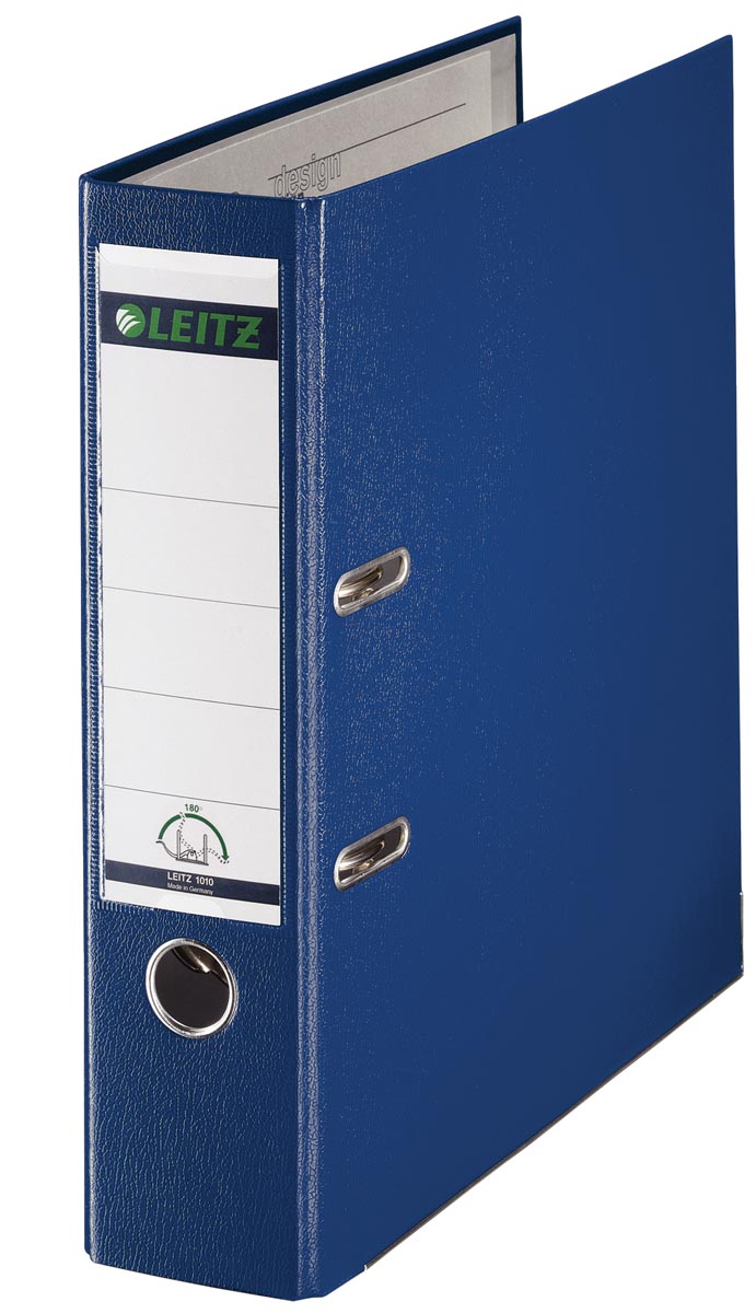 LEITZ ORDNER PP A4 8CM BLAUW