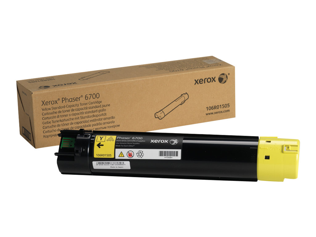 XEROX Phaser 6700 tonercartridge geel standard capacity 1-pa