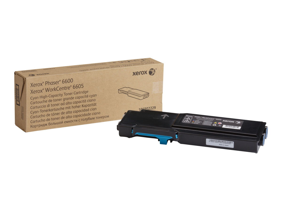 XEROX 6600/6605 toner cyaan high capacity 6.000 pagina s 1-p
