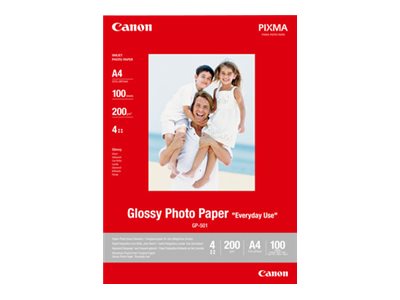 CANON GP-501 glossy photo paper inktjet 210g/m2 4x6 inch 100
