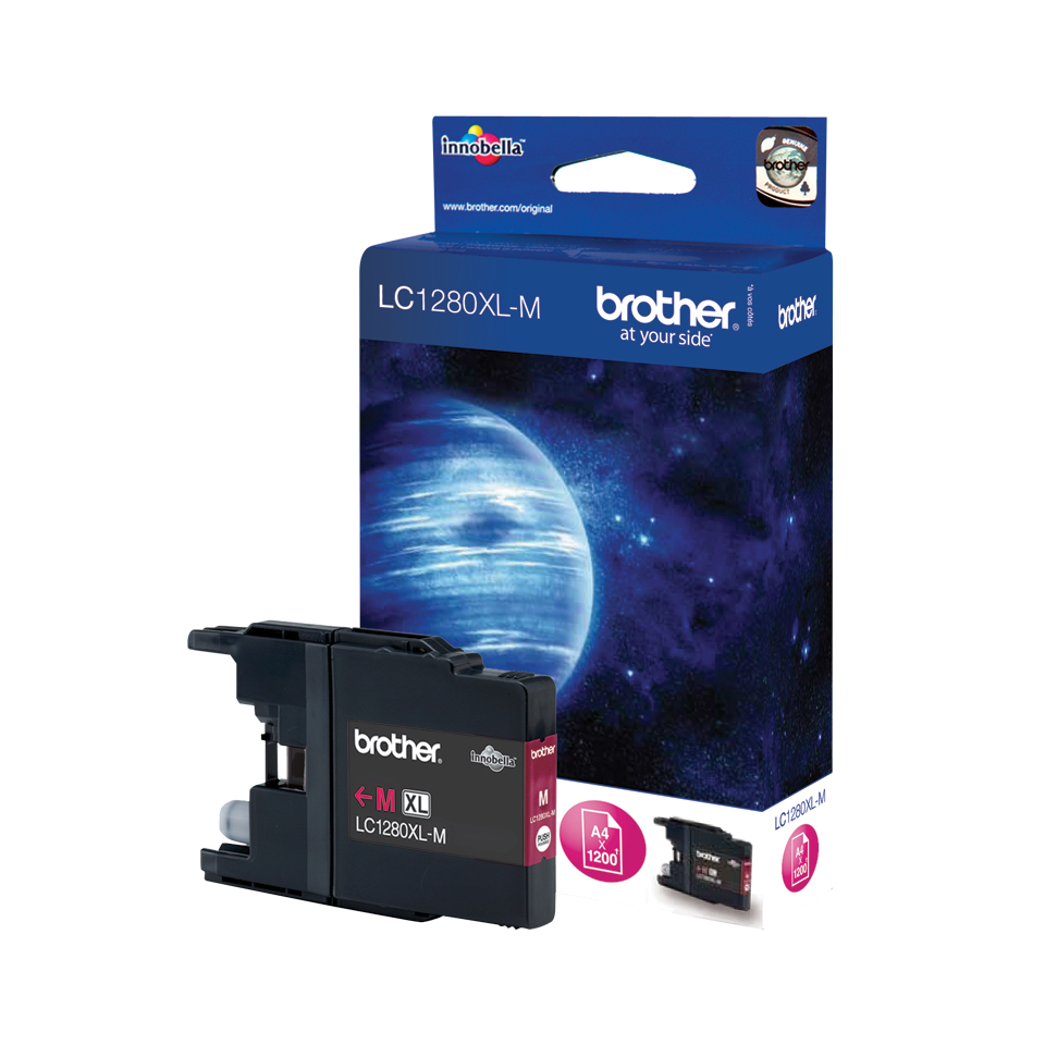 BROTHER LC-1280 inktcartridge magenta extra high capacity 1.