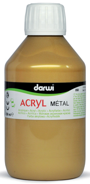 ACRYL METAL 250ML GOUD