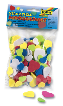 PAK 200 HARTEN MOSGUMMI ASS.