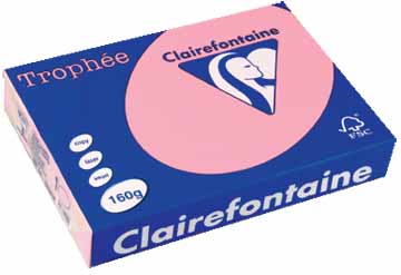 TROPHEE A4 160G ROZE 250V 2634C